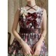 Dear Celine Autumn Whispers Wild Roses French Style Bustle JSK(Pre-Order/Full Payment Without Shipping)
